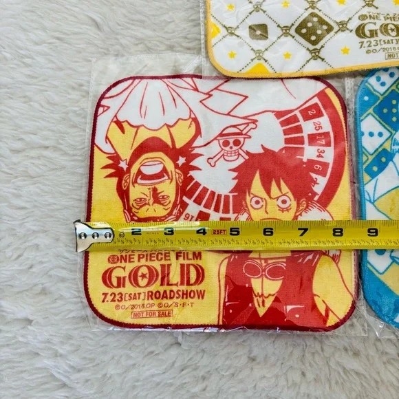 One Piece set of 3  Sealed Handkerchief/Hand Towels size 8.5” - Picture 10 of 11